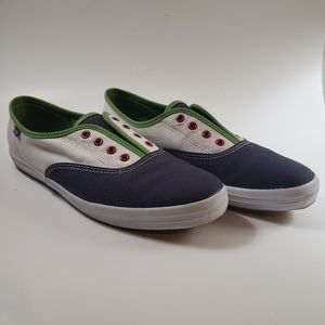 Keds Colorblock White/Navy Size 8.5